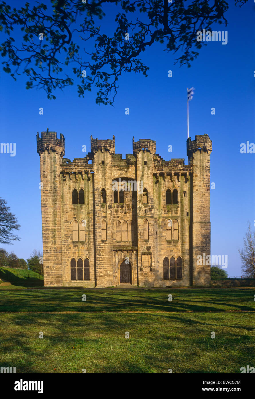 A view of Hylton Castle in Sunderland, Tyne and Wear Stock Photo - Alamy