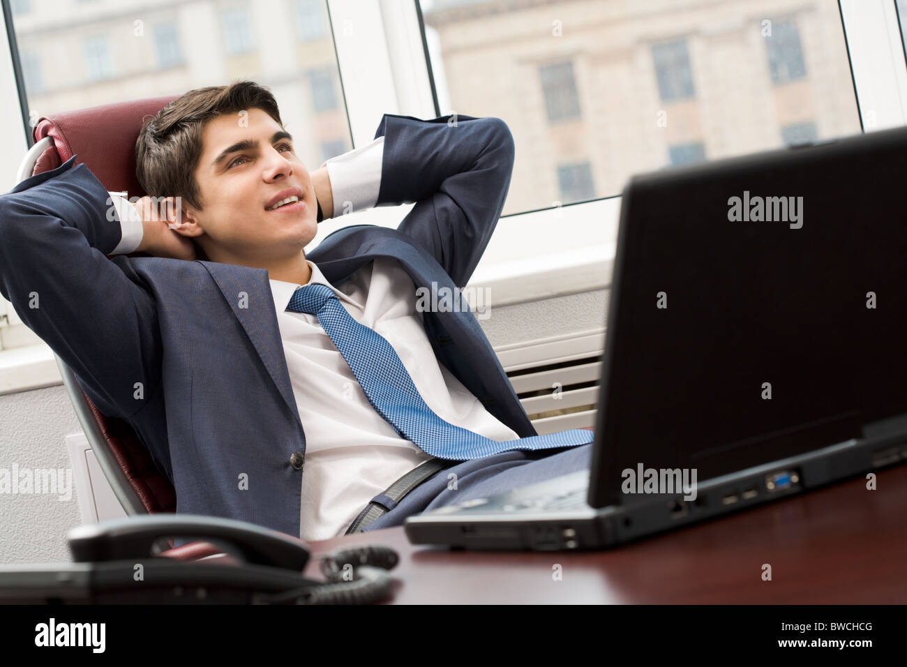 The Businessman in Funny Pose Isolated on White Stock Photo - Image of poses,  corporate: 125538834