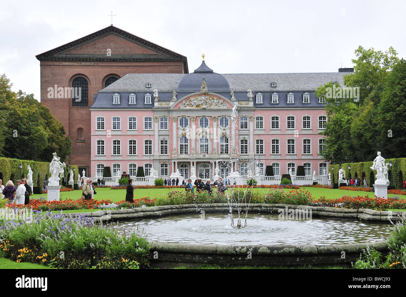 Palace of Trier or the Electoral Palace, or Kurfürstliches Palais, from