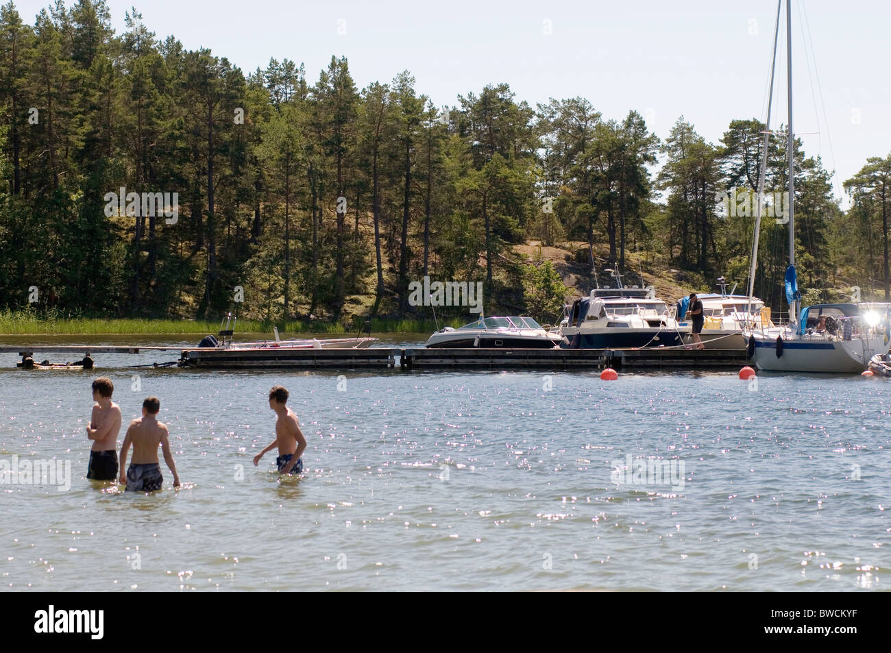 Hasselö is an island in Sweden's most beautiful archipelago not far