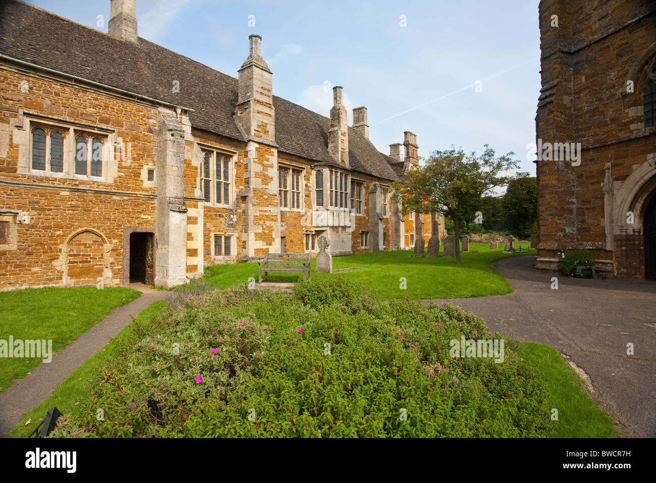 Bede House Lyddington Rutland Stock Photo Alamy