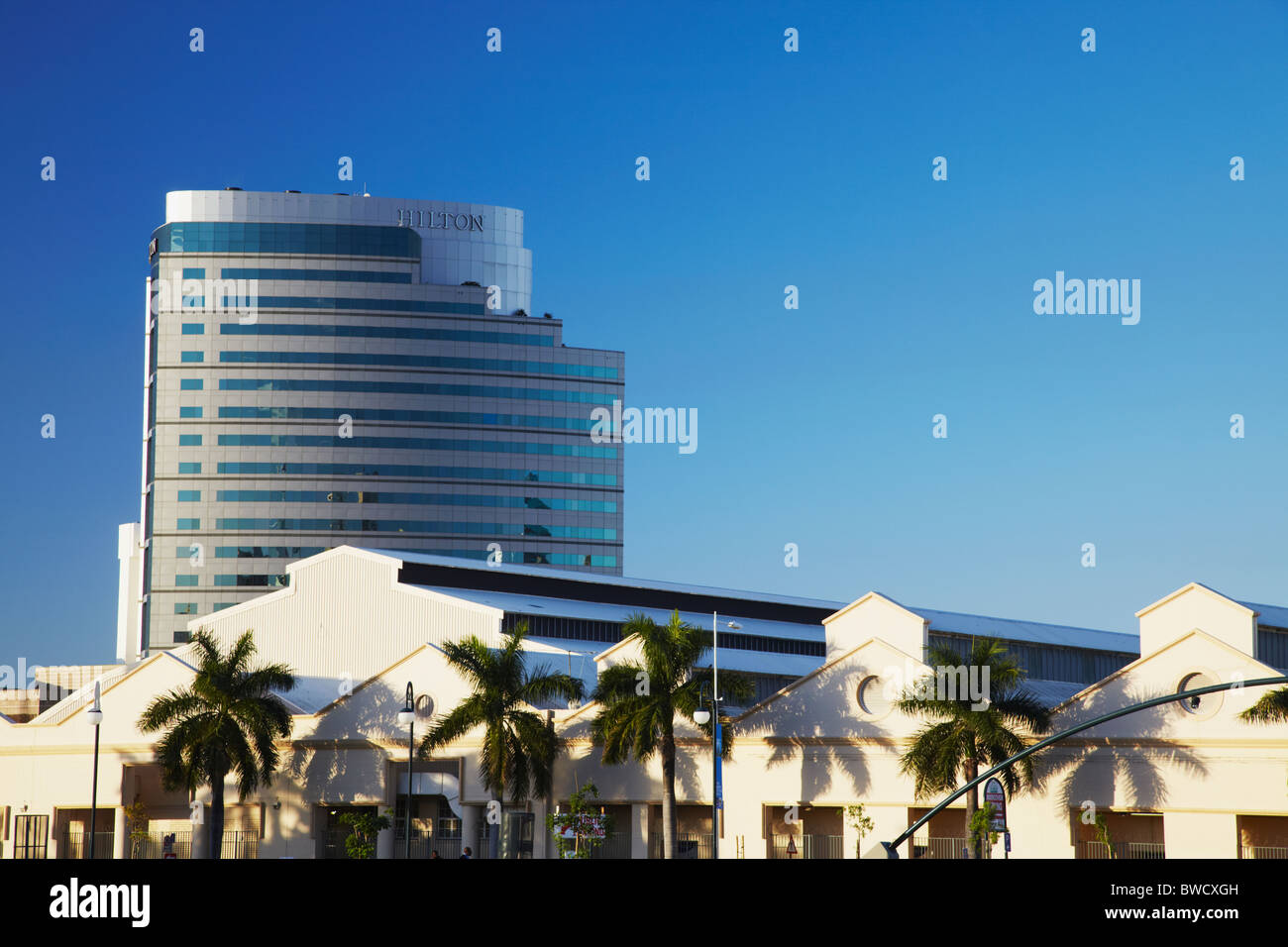 Hilton Hotel Durban Kwazulu Natal South Africa Stock - 