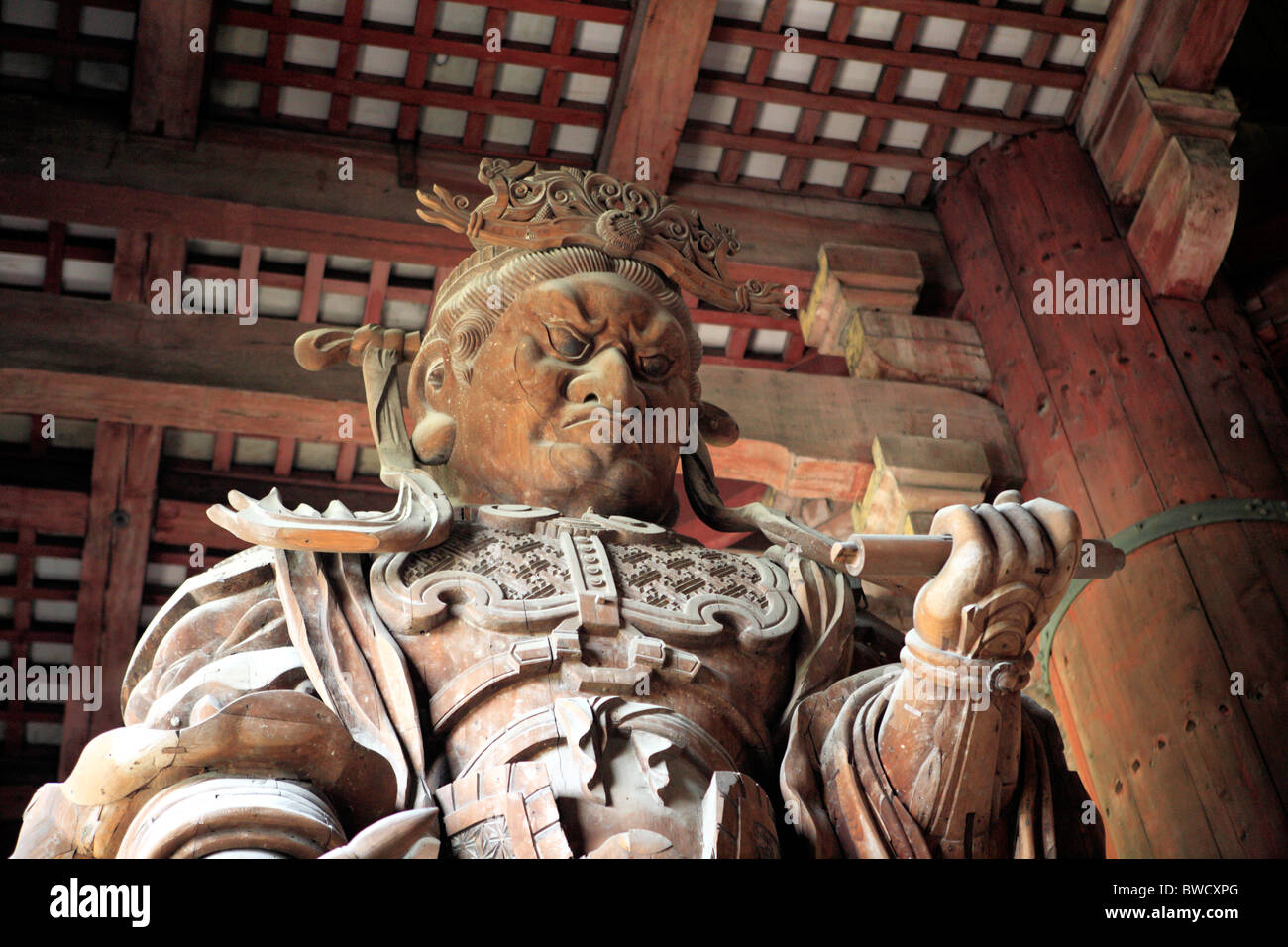 Daibutsuden (Great Buddha hall) (1705-1709), Todai-ji, Nara, Japan Stock Photo
