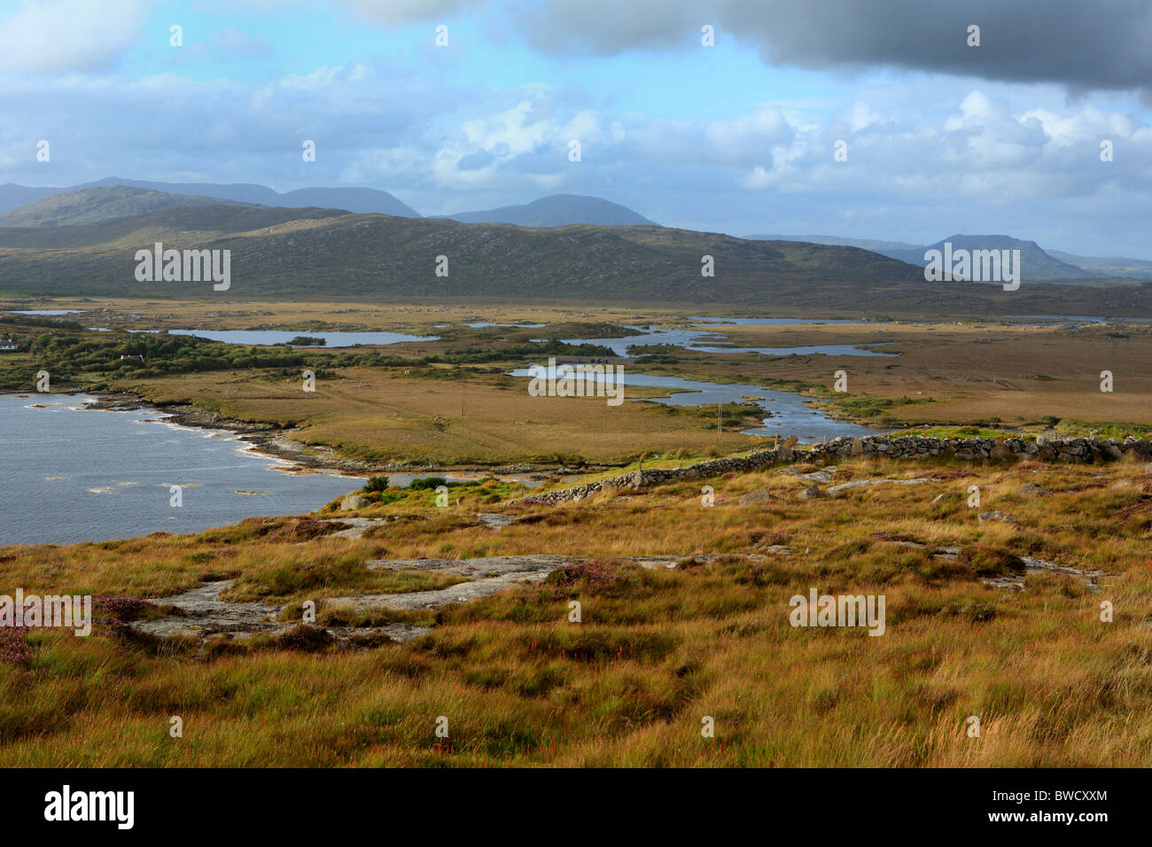 Camus bay, Connemara, Galway county, Ireland Stock Photo