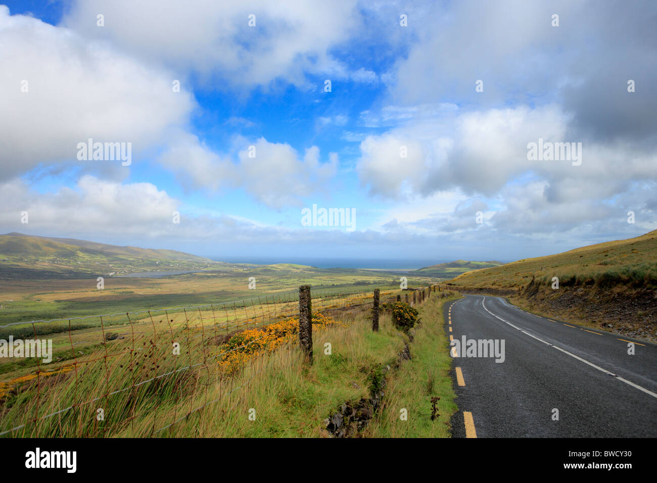 Brandon bay, Dingle peninsula, Kerry county, Ireland Stock Photo