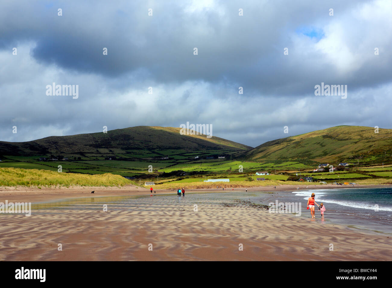 Ventry harbour, Dingle peninsula, Kerry county, Ireland Stock Photo