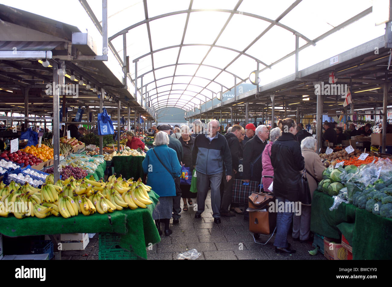 Bullring Open Market, Birmingham, UK Stock Photo - Alamy