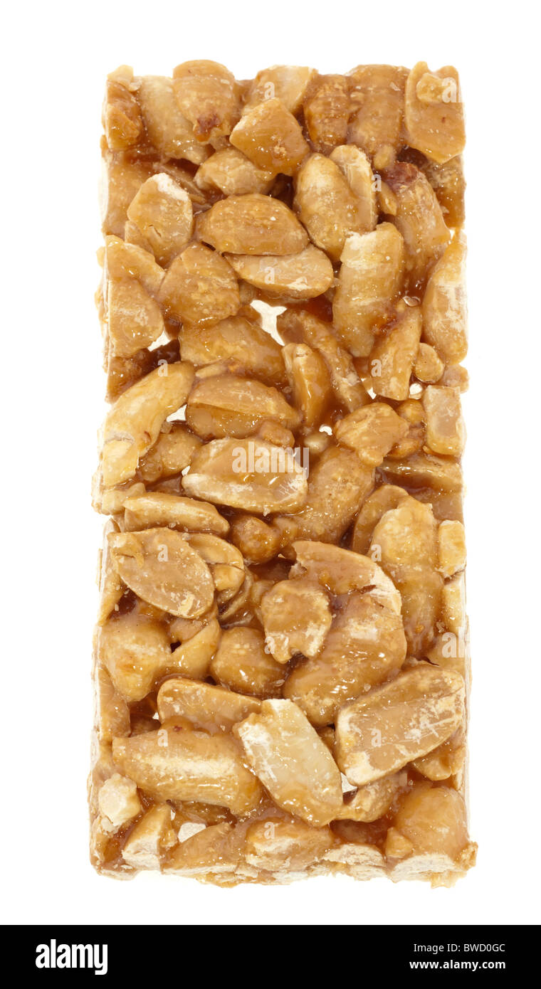 Peanut bar with a sugar glucose toffee Stock Photo Alamy