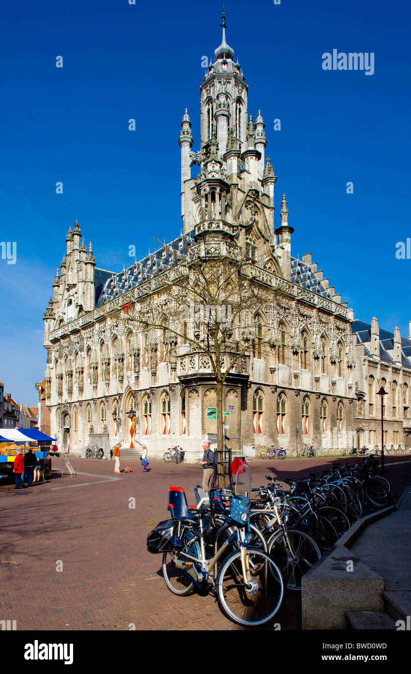 town hall, Middelburg, Zeeland, Netherlands Stock Photo Alamy