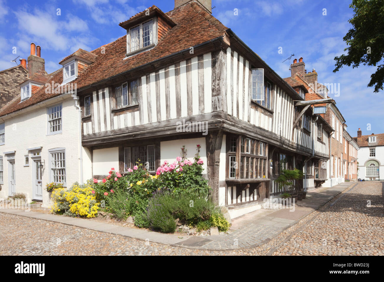 Watchbell Street; Rye; East Sussex; England, Great Britain Stock Photo