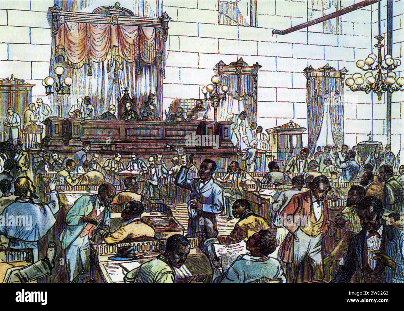 SOUTH CAROLINA legislature in 1876 when newlyelected black Democrats