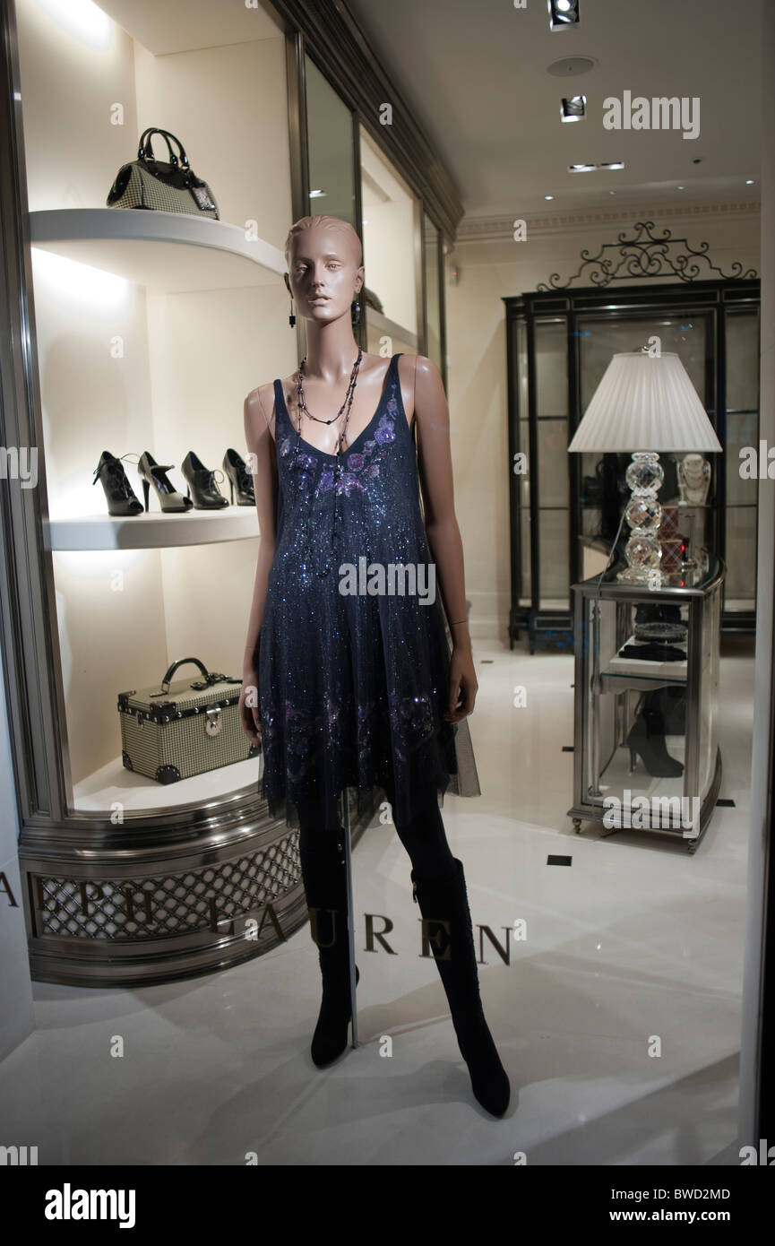 Paris, France, Women's Clothing, Fashion Shopping, Ralph Lauren Shop Stock  Photo - Alamy