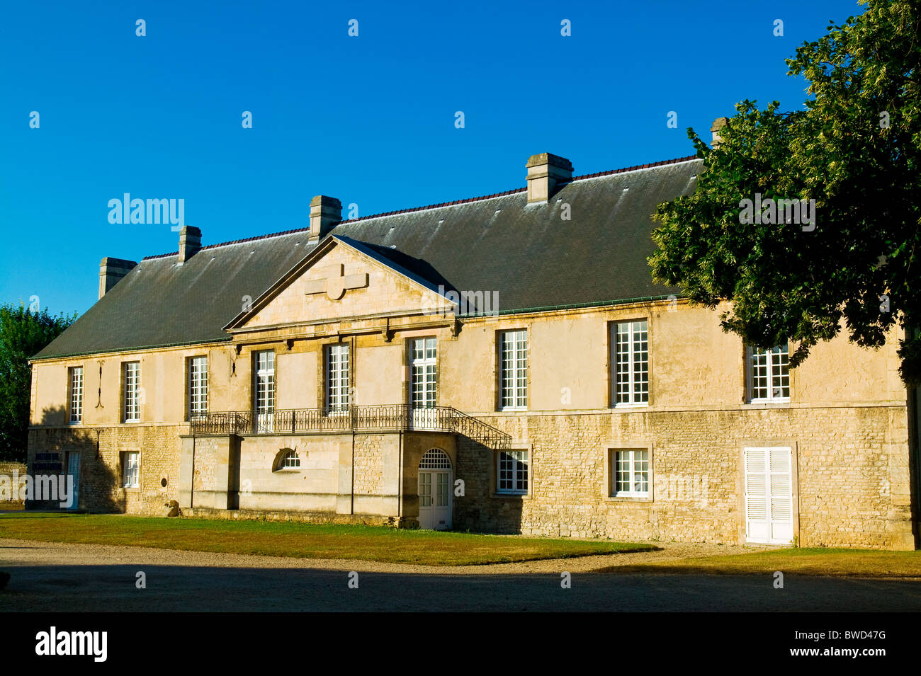 MUSEUM OF NORMANDY, CAEN, CALVADOS, BASSE NORMANDIE, FRANCE Stock Photo