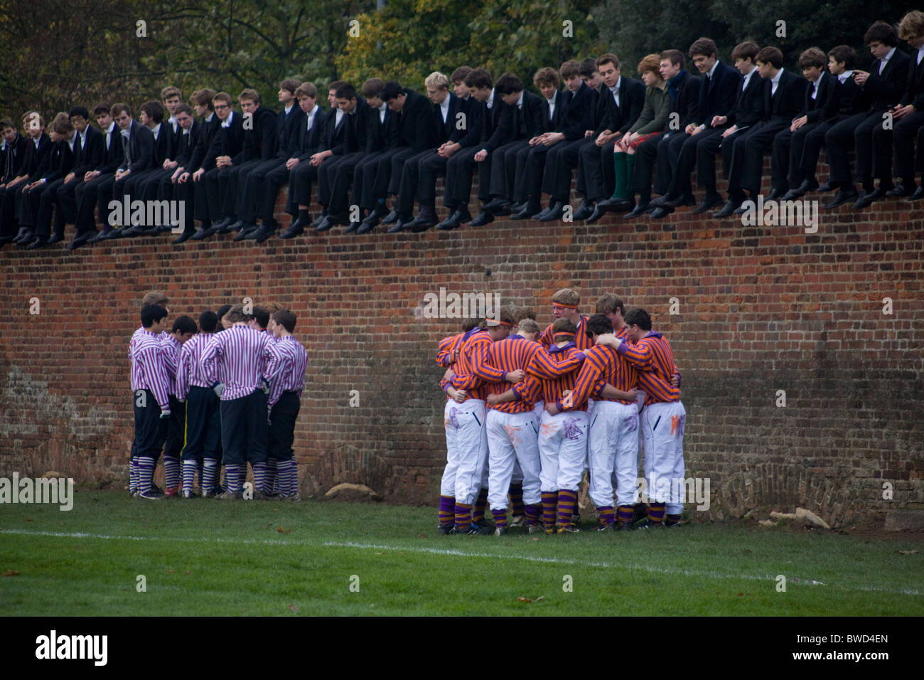 Eton College Wall Game 2010 Stock Photo - Alamy