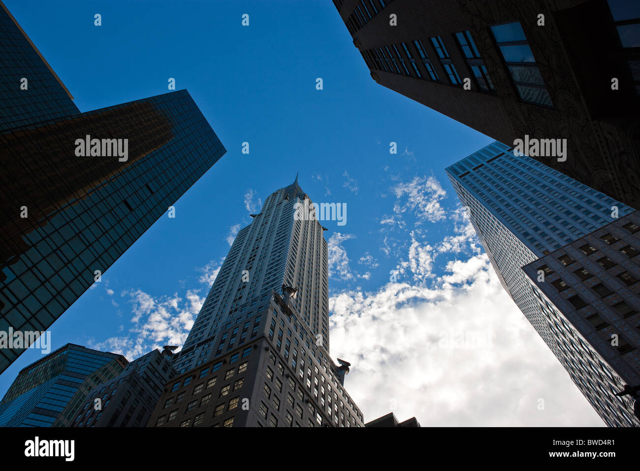 U.S.A., New York, Manhattan, the Chrysler building Stock Photo