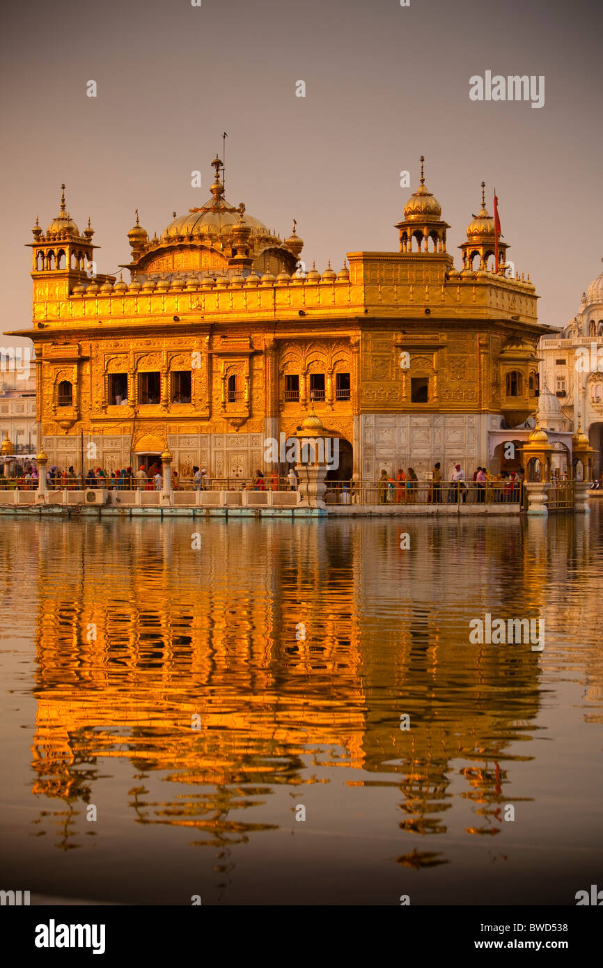 The Golden Temple of Amritsar. Stock Photo