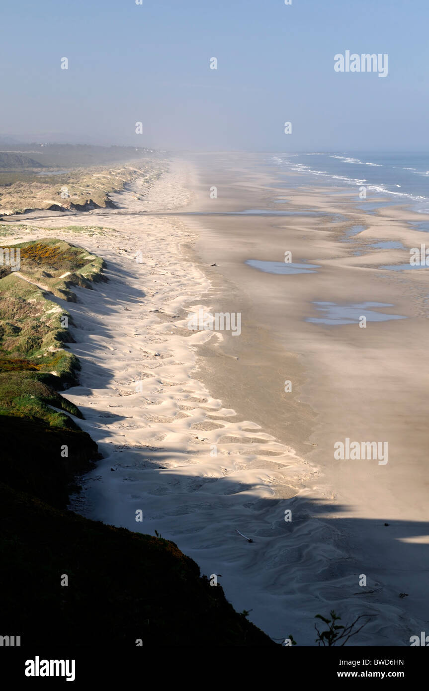 baker beach florence oregon usa pacific ocean northwest long sandy