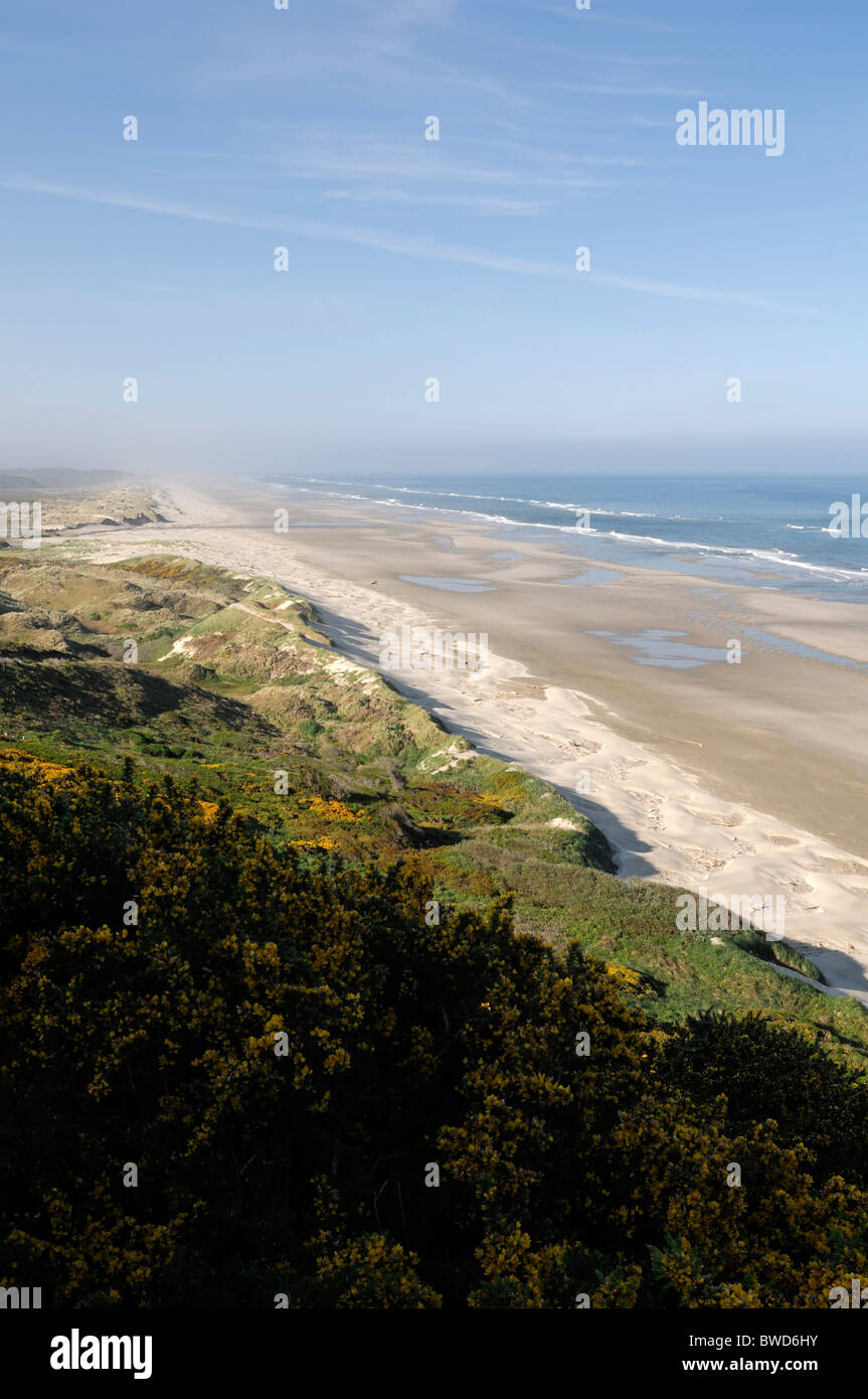 baker beach florence oregon usa pacific ocean northwest long sandy