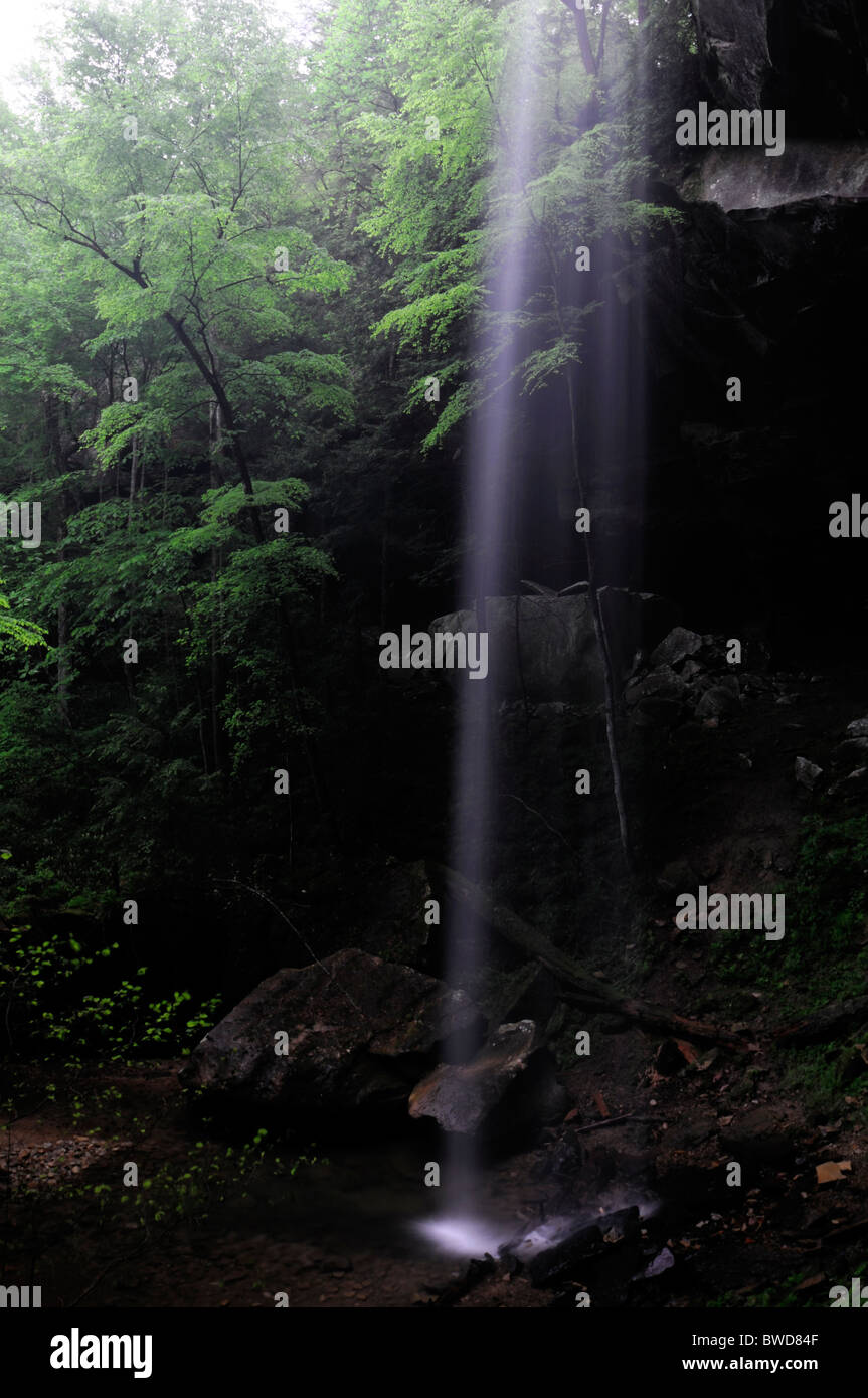 Historic Yahoo Falls Muscogee Ywahoo waterfall Daniel Boone National