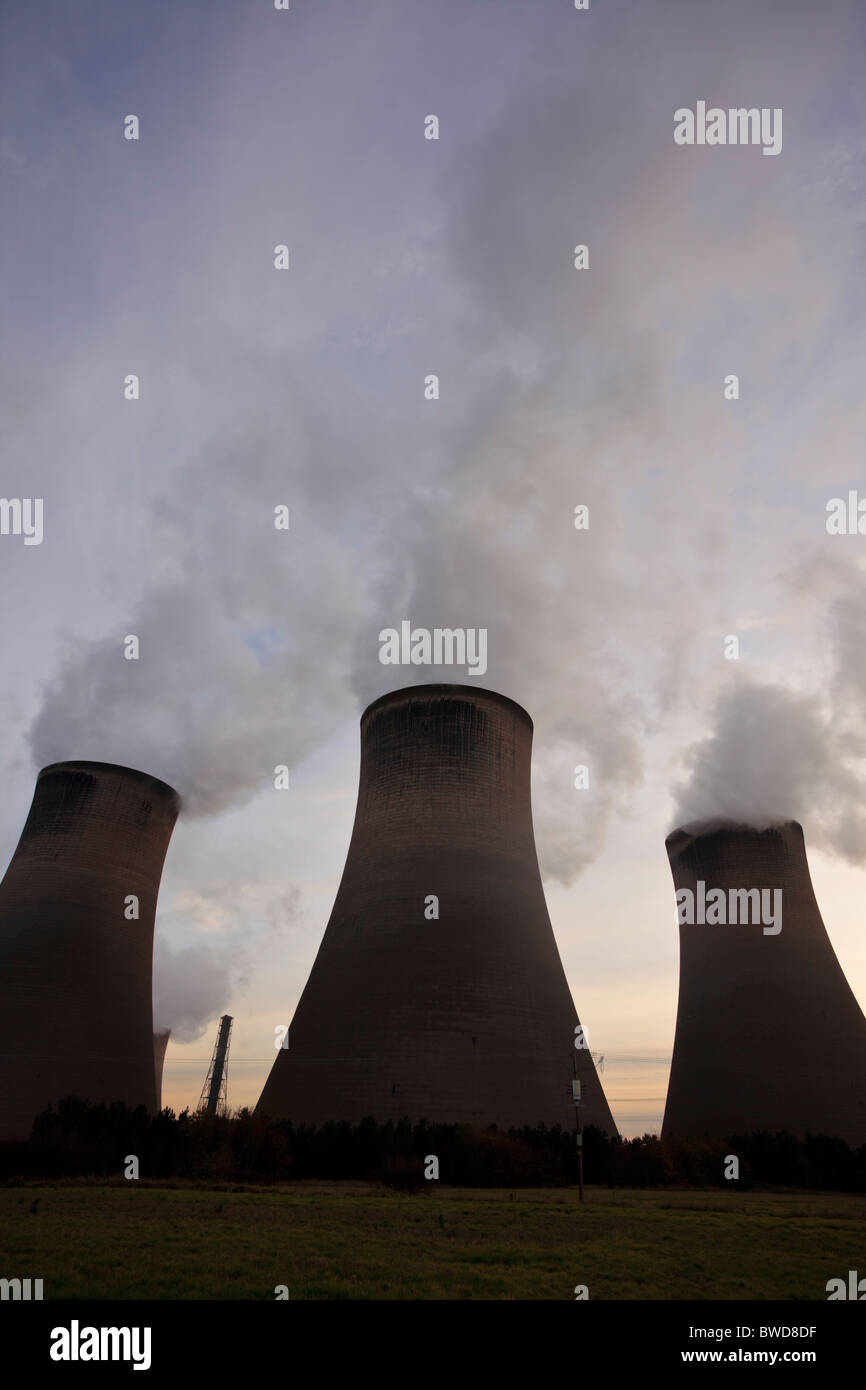 Fiddlers Ferry coal fired power station, Warrington, Cheshire, UK Stock ...