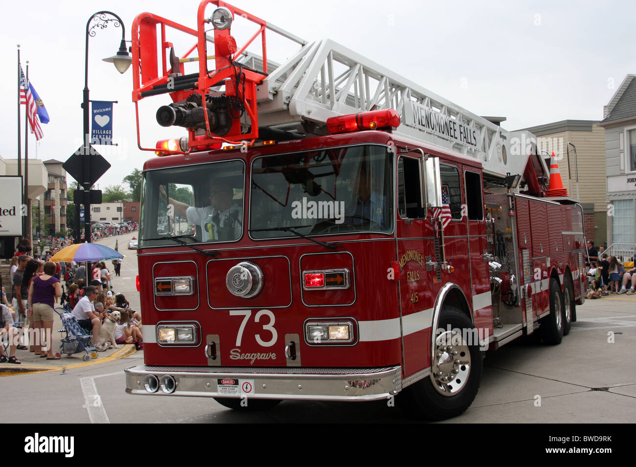 Menomonee Falls Memorial Day Parade Wisconsin Stock Photo Alamy
