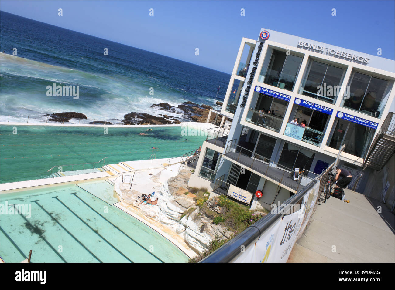 Bondi Icebergs Swimming Club, Bondi Beach, Sydney, New South Wales, NSW, east Australia, Australasia Stock Photo