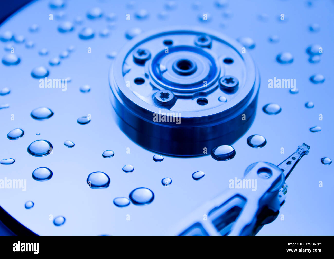 A close up hard disk drive head High Resolution Stock Photography and ...