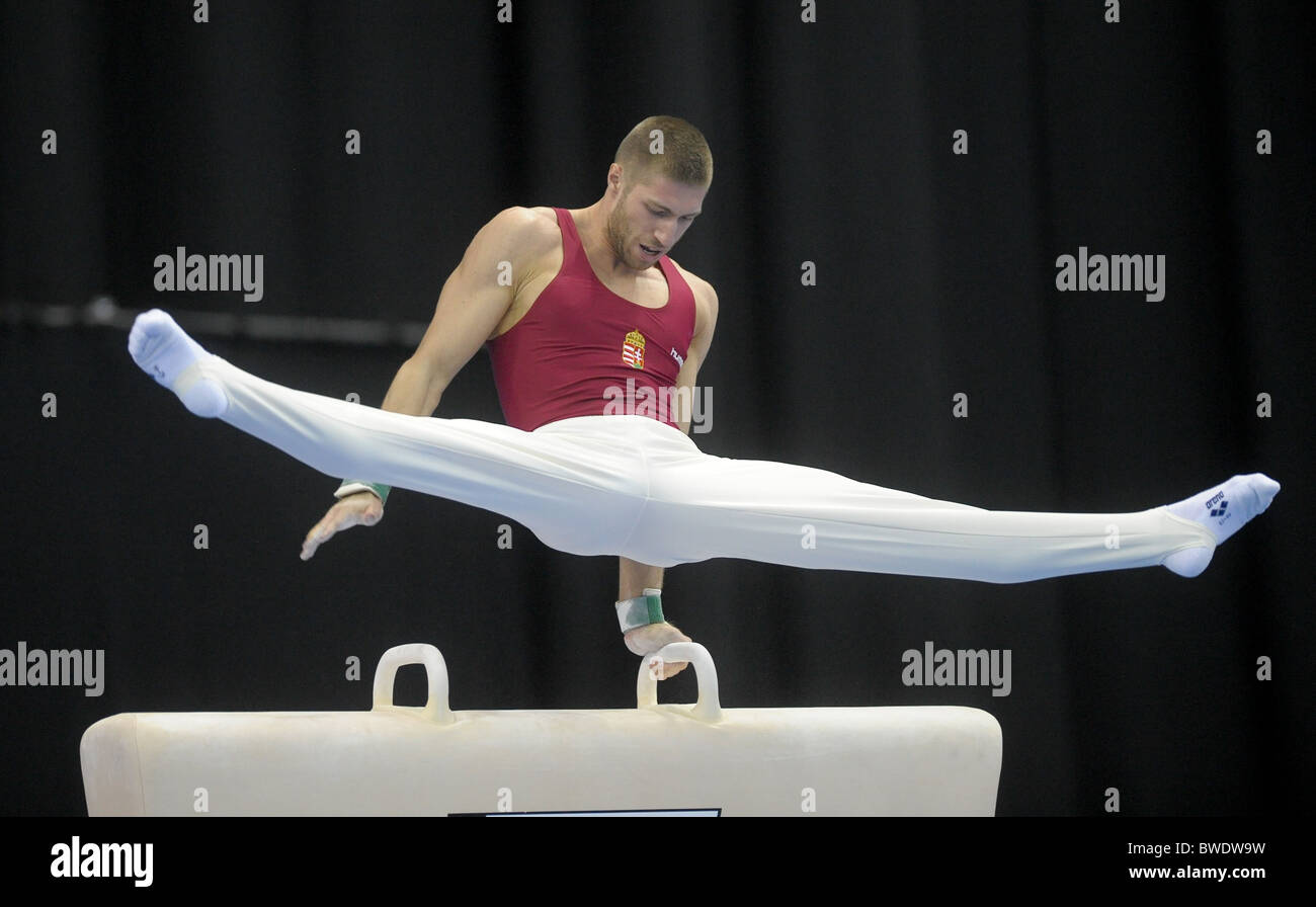 European Gymnastic Championships 2010.Birmingham NIA. Mens Podium