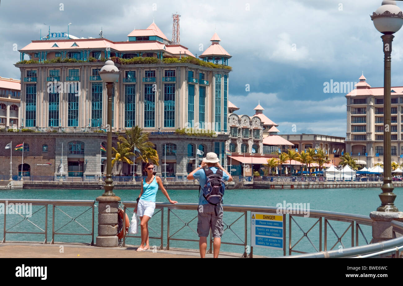 Caudan waterfront port louis mauritius hi-res stock photography and images  - Alamy