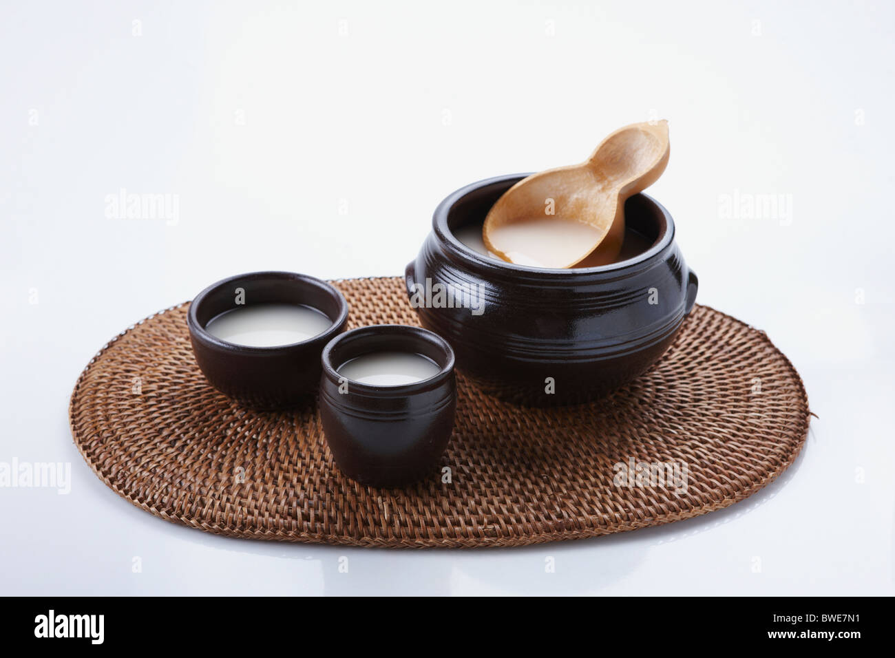 Korean traditional alcohol made from grain Stock Photo Alamy