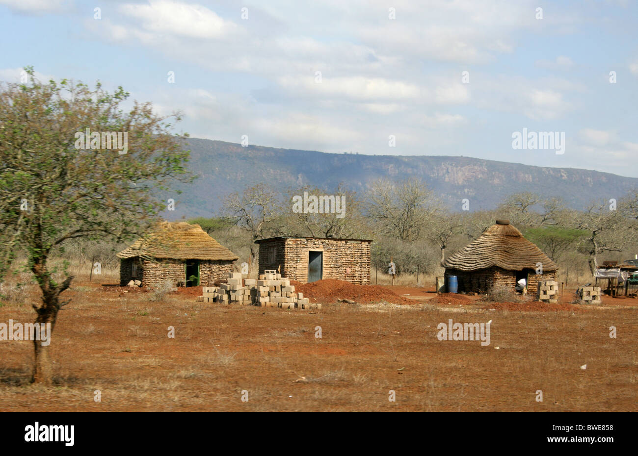 Swazi Homestead Swaziland South Africa Stock Photo Alamy   Swazi Homestead Swaziland South Africa BWE858 