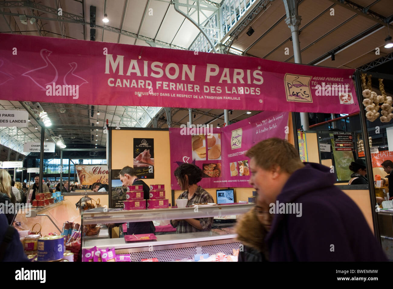 Celebrating French Food, Festival, Paris, France, People Shopping at