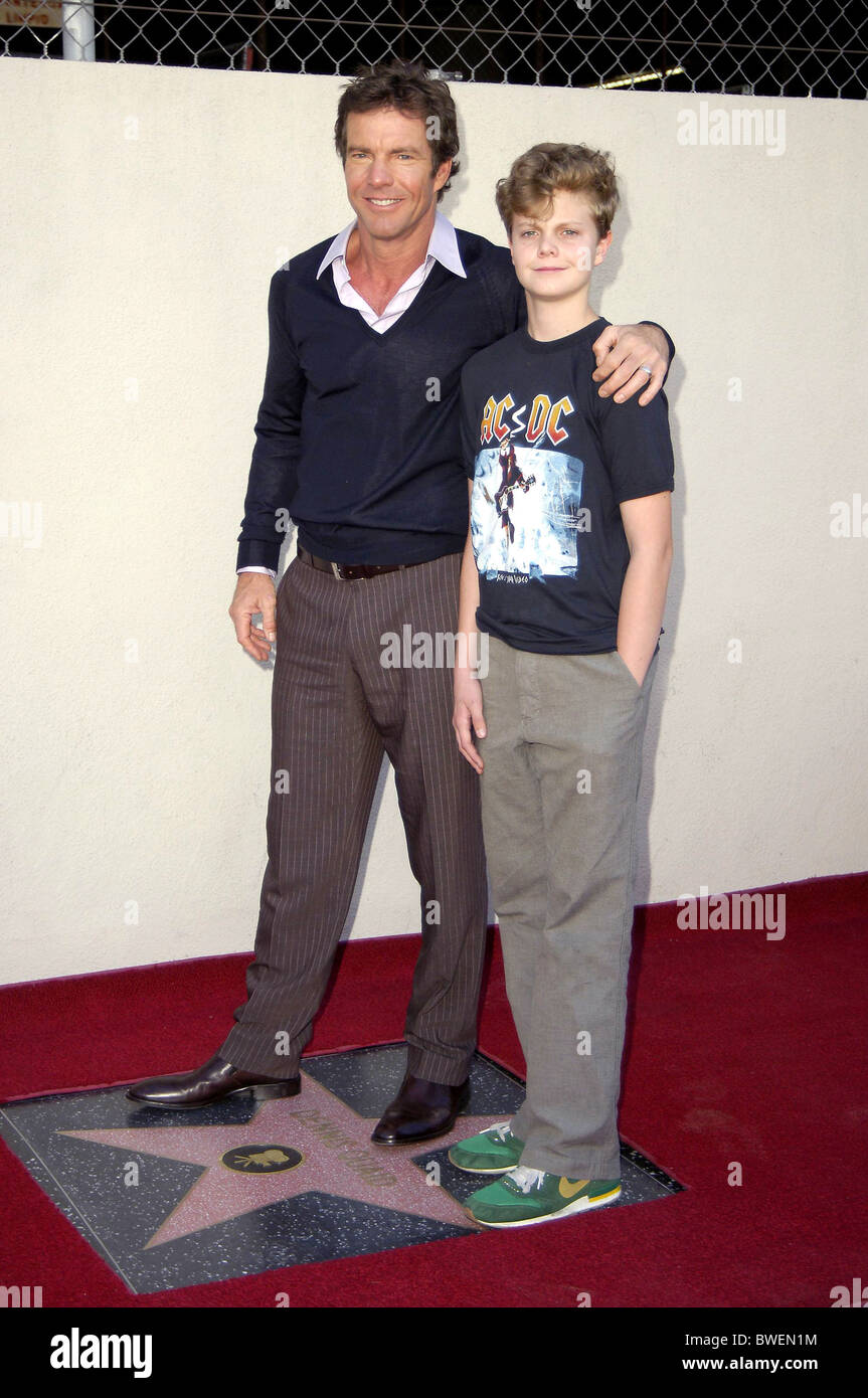 Dennis quaid and son jack quaid hi-res stock photography and images - Alamy