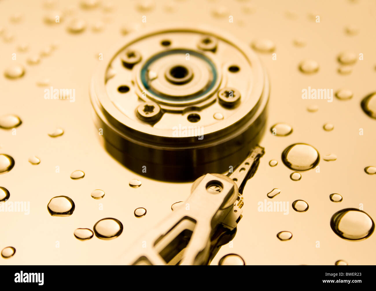 A close up hard disk drive head High Resolution Stock Photography and ...