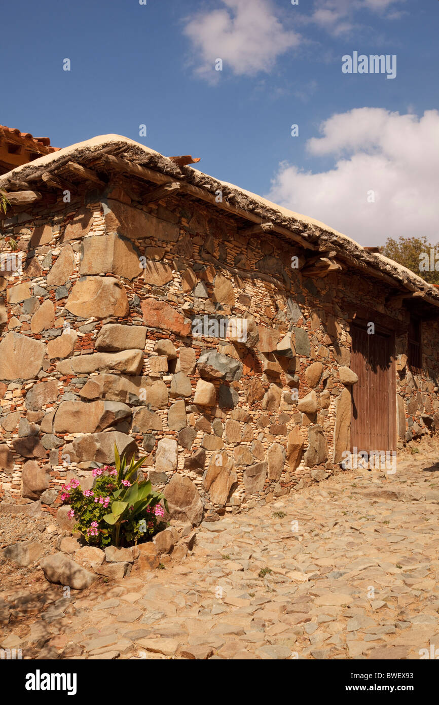 The rural village of Fikarou in the East Troodos mountains, Cyprus Stock Photo