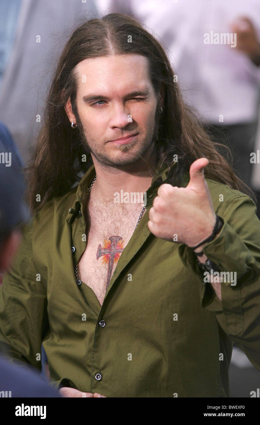 American Idol RunnerUp Bo Bice NBC Today Show Concert Stock Photo Alamy