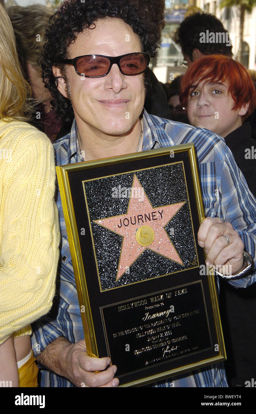 Journey's Star on the Hollywood Walk of Fame Stock Photo - Alamy