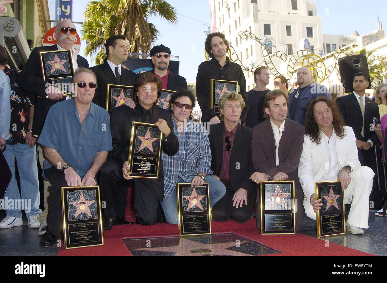 Journey's Star on the Hollywood Walk of Fame Stock Photo - Alamy