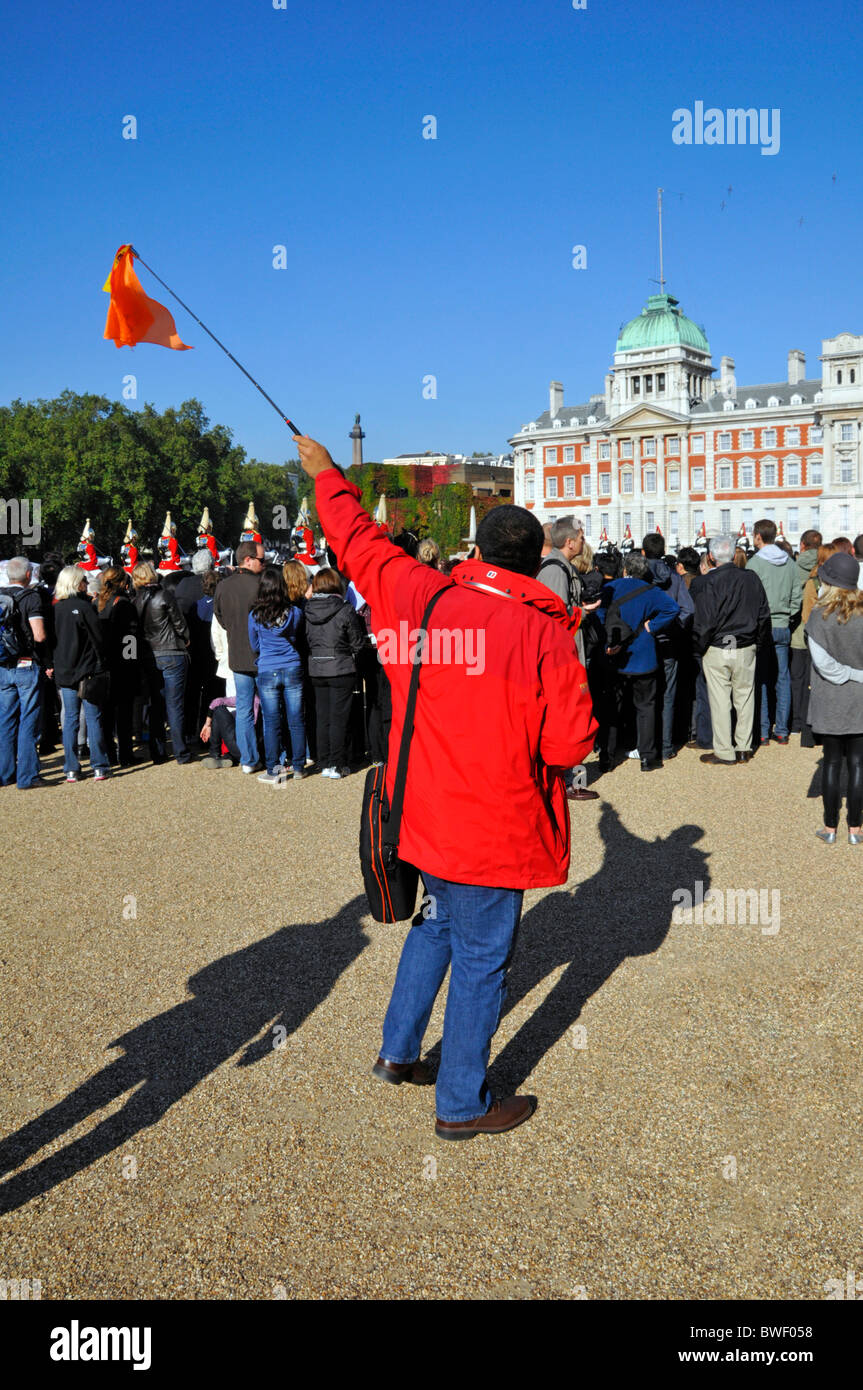 Tour Guide Flag Stock Photos & Tour Guide Flag Stock Images Alamy