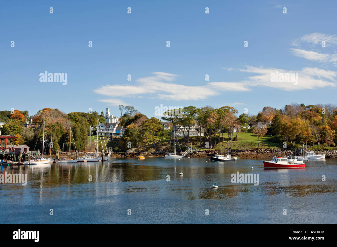 Rockport, on Maine's Down East Coast, is a harbor village that attracts