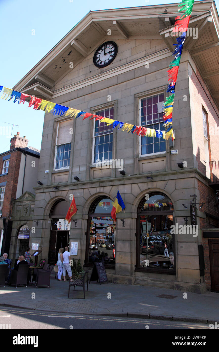 The old Town Hall, Ellesmere, Shropshire Stock Photo Alamy