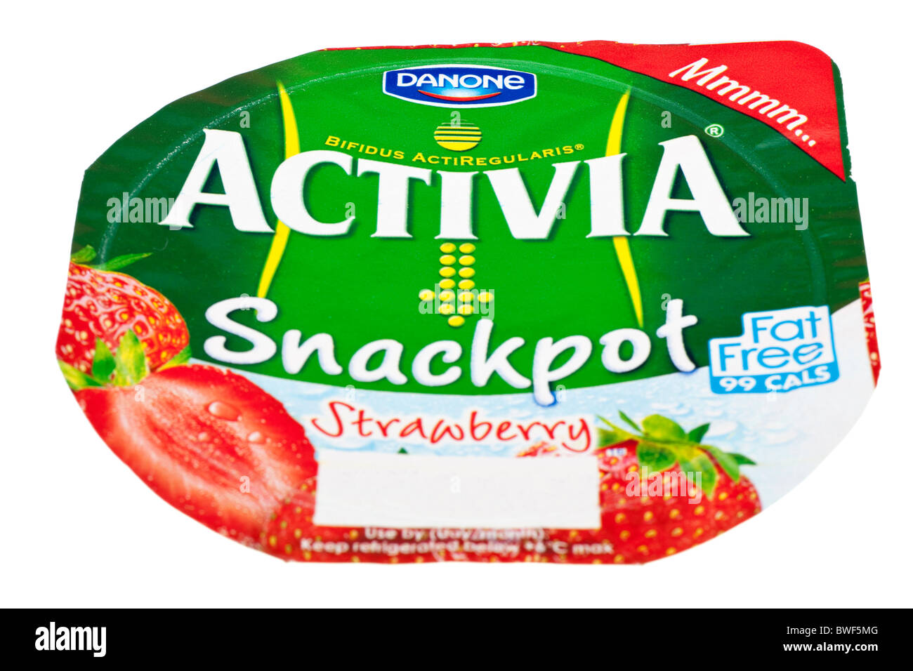 Activia Yogurt, Dessert, Strawberry Cheesecake, Flavored