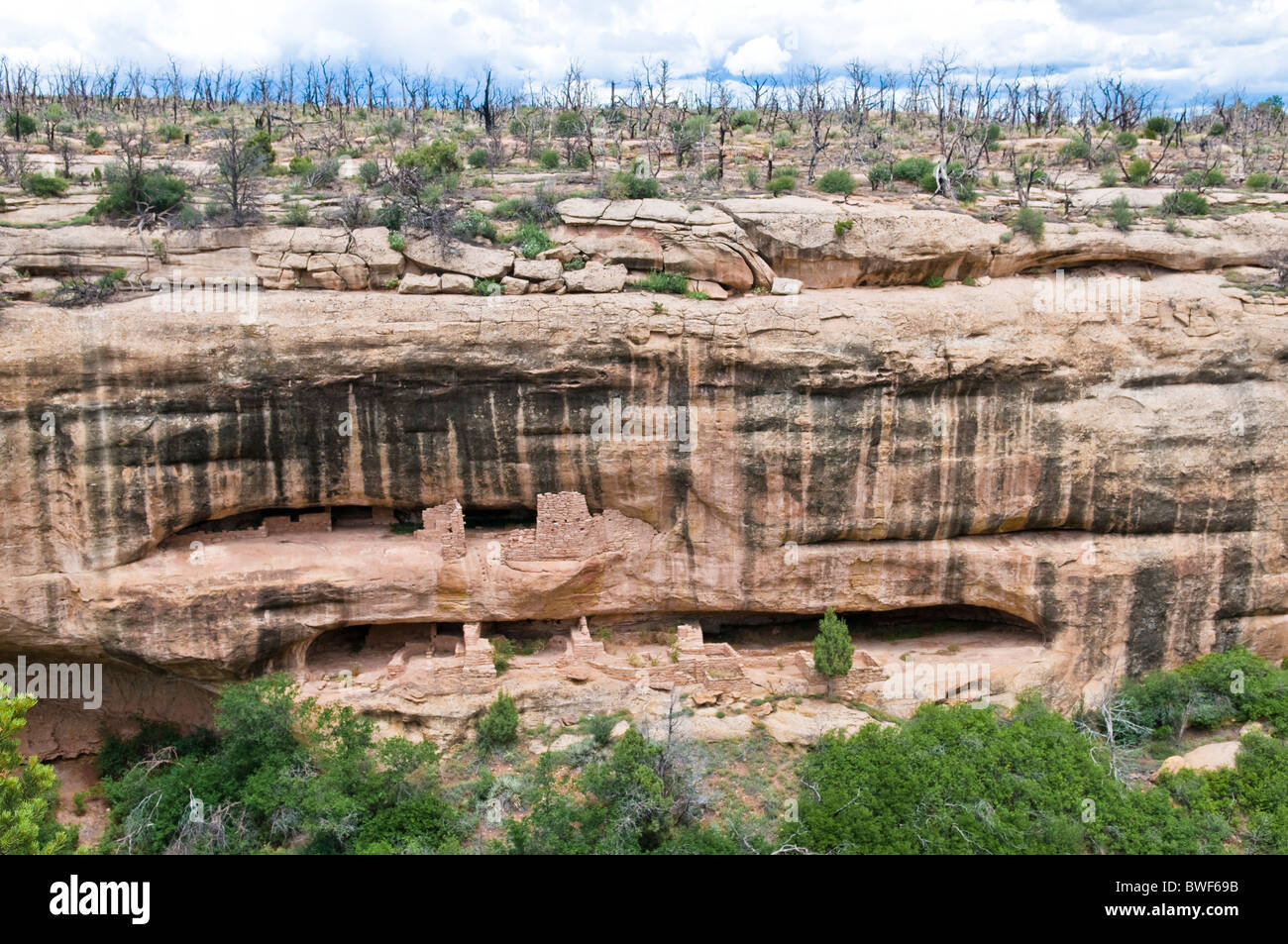 New Fire House, a cliff dwelling of the Ancestral Puebloans American