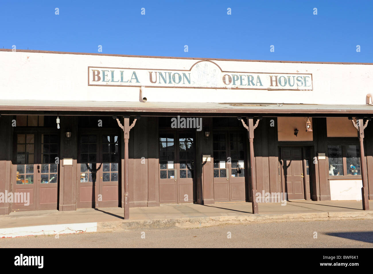 Bella Union Opera House Tombstone Arizona Stock Photo Alamy