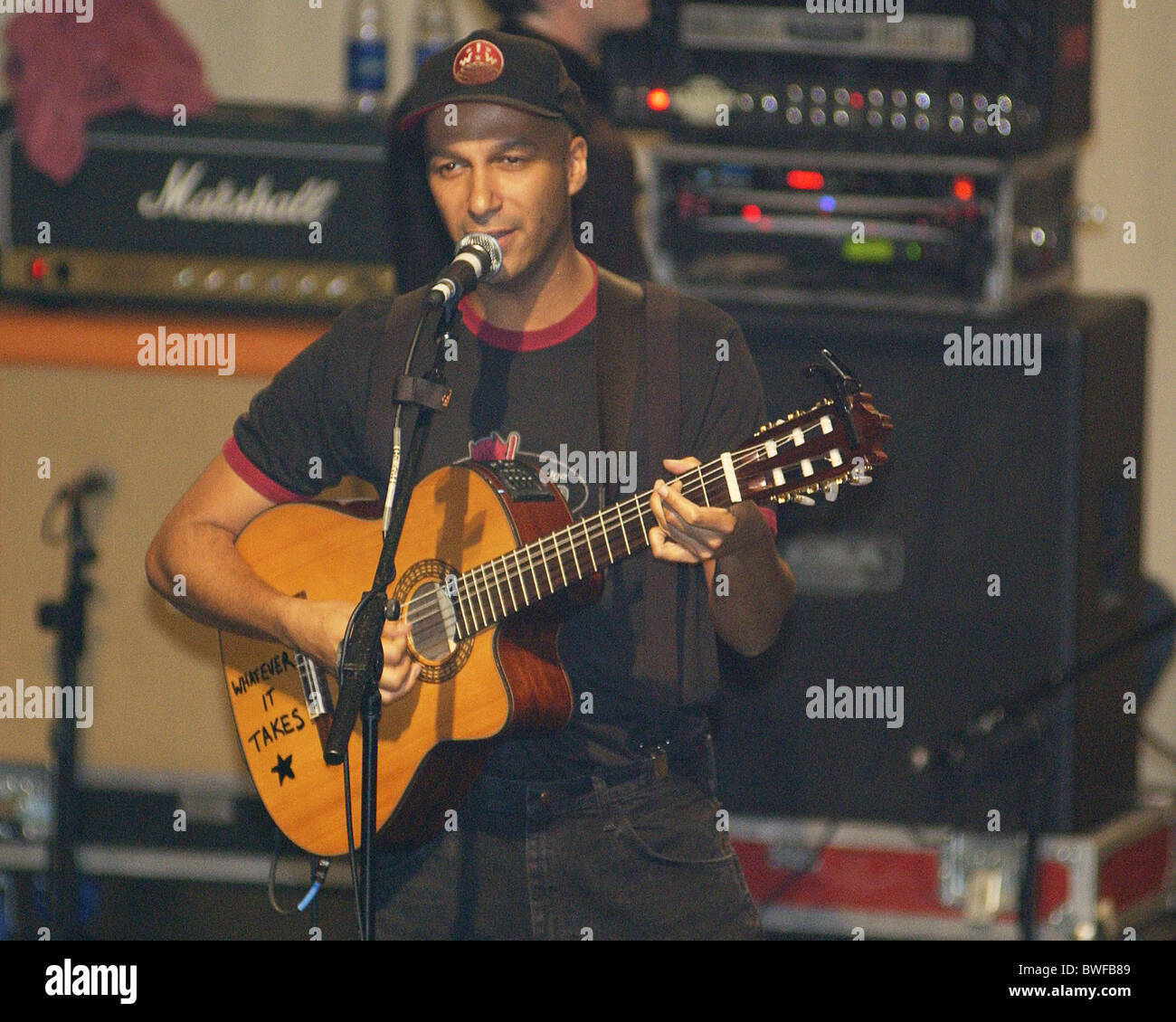 Rock Against Bush Concert Tour Stock Photo - Alamy