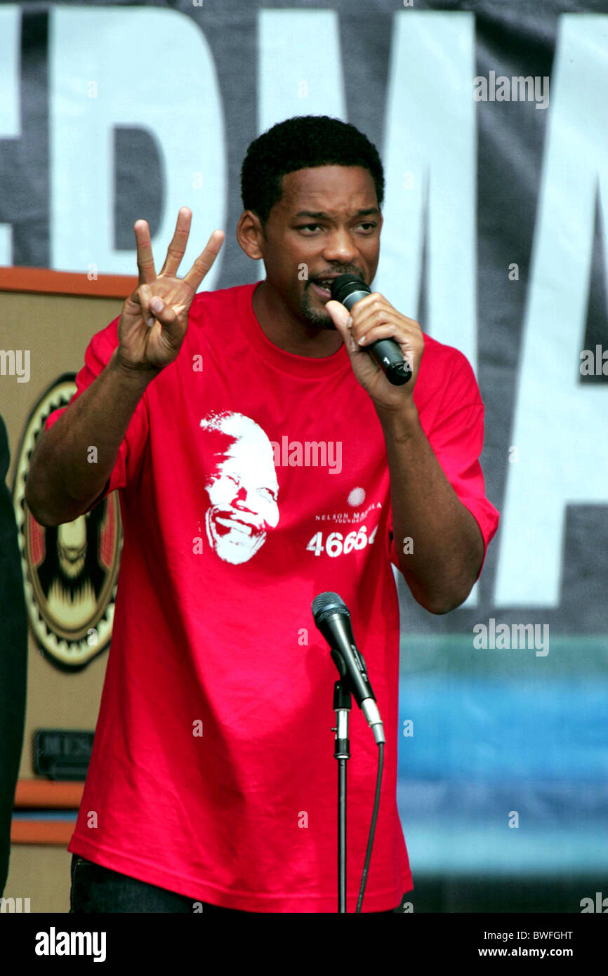 Live 8 Concert Stock Photo Alamy