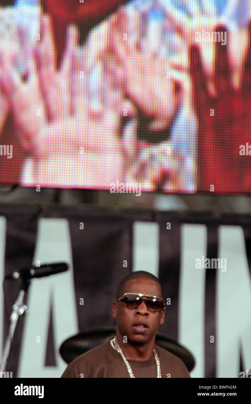 M Live@8 Live 8 Concert Stock Photo - Alamy