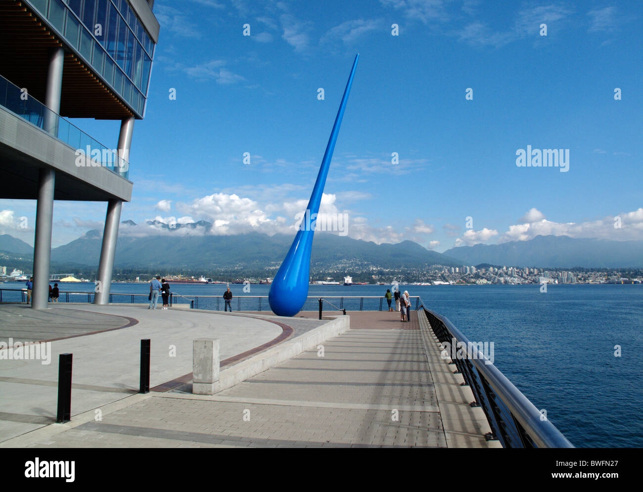 The Vancouver Convention Centre at Canada Place in Vancouver, British Columbia, Canada Stock Photo