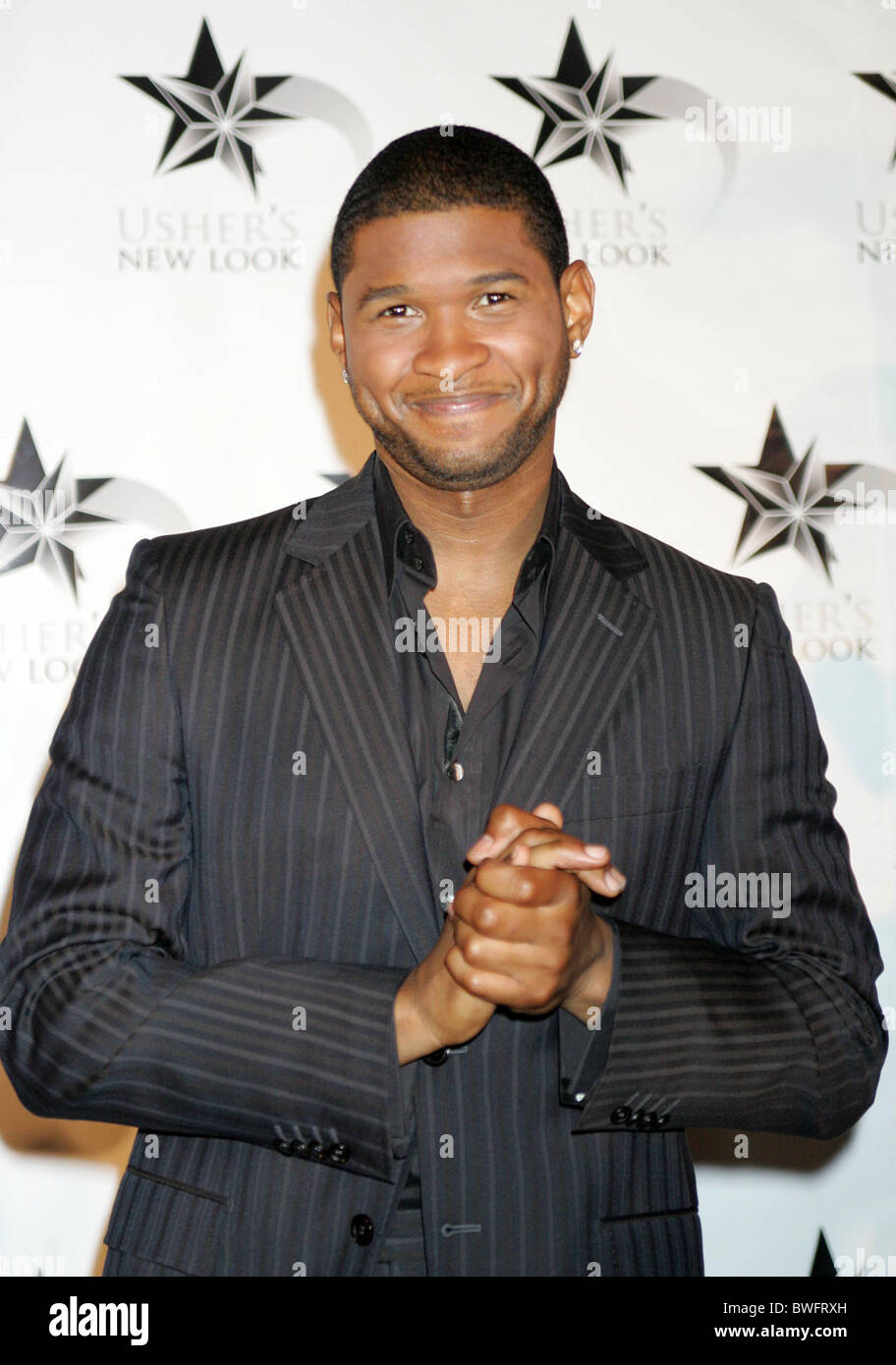 Usher Launches New Look Foundation nonprofit charity for youth Stock Photo Alamy