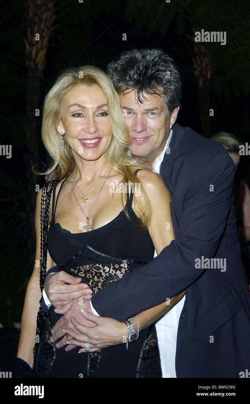 Clive Davis Grammy Party Stock Photo Alamy